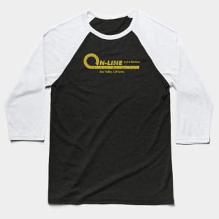 On-Line Systems 1979 Baseball T-Shirt